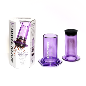 Кофеварка ручная AeroPress Clear Purple
